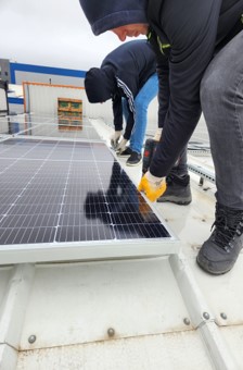 Güncan Plastik Çatı Güneş Paneli Kurulumu